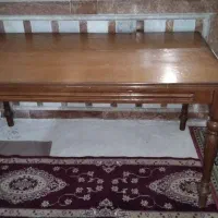 میز غذاخوری چوب شش نفره