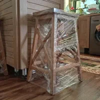 صندلی اپنی روستیک، از چوب گردو،روس .کاملا نو|صندلی و نیمکت|تهران, آبشار تهران (دریاچه)|دیوار