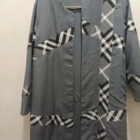 تعداد زیادی مانتو زنانه بلند رنگ مشکی و طرح دار|لباس|ایلام, |دیوار