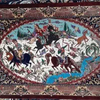 پشتی ابریشم شکارگاه