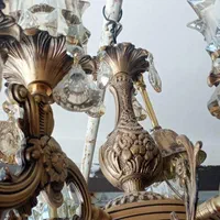 لوستر شاخه رز|لوستر و چراغ آویز|بروجرد, |دیوار