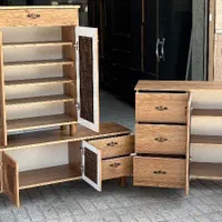 پایه چوب حصیر بیضی جاکفشی ست حصیری کنسول|جاکفشی، کمد، دراور|مشهد, شهرک رازی (شهرک غرب)|دیوار