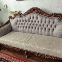 مبل کلاسیک چوبی منبت کاری شده