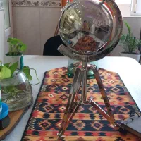 کره زمین استیل ساخت هند|مجسمه، تندیس، ماکت|تهران, شهرک استقلال|دیوار