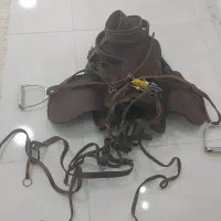 زین اسب با کلیه لوازم|اسب و تجهیزات اسب‌سواری|سیرجان, |دیوار