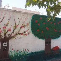 نقاشی دیواری و ساختمان و کارهای برجسته|خدمات پیشه و مهارت|نیشابور, هفده شهریور|دیوار