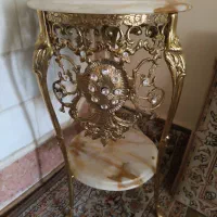 میز تلفن برنز
