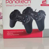 دسته بازی دوتایی panatech به همراه بازی pes 2021|کنسول، بازی ویدئویی و آنلاین|اردبیل, |دیوار