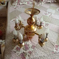 لوستر طلایی .۸ شاخه