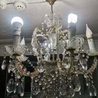 لوستر کریستالی 6 شاخه|لوستر و چراغ آویز|تبریز, |دیوار