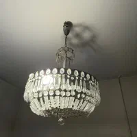 لوستر کریستال اصل|لوستر و چراغ آویز|تهران, نیروی هوایی (پیروزی)|دیوار