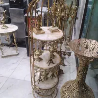 استند گل گلدان برنزی