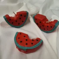 گیفت شمع یلدایی هندوانه مناسب شب یلدا