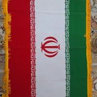 پرچم ایستاده ایران مخمل