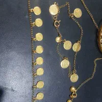 ۲۰۰گرم طلادرحدنوالنگوودستبندومفتول ۳و۴میخورن|جواهرات|اهواز, امانیه|دیوار