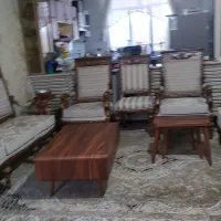 فروش فوری مبل بدلیل جابجایی|مبلمان خانگی و میز عسلی|فولادشهر, B7|دیوار