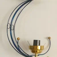 دو عدد چراغ آویز|لوستر و چراغ آویز|مهاجران, |دیوار