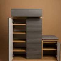 جاکفشی دکورآرای مدل DAJK38|جاکفشی، کمد، دراور|تهران, میدان میوه و تره‌بار مرکزی|دیوار