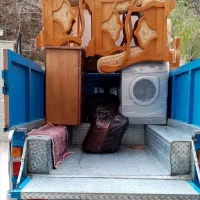 نیسان تلفنی وانت بار باربری حمل جابجای کارگر خالی