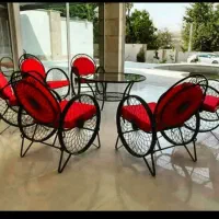 میز و صندلی ویلایی باغی کباب پز باربیکیو تاب|کافیشاپ و رستوران|ارومیه, |دیوار