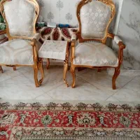 مبل سلطنتی 9 نفره کاملا نو تمیز