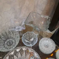 ظروف میوه خوری و آجیل خوری کریستال