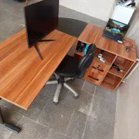میز مدیریت مدل ال دو تیکه|فروشگاه و مغازه|کرج, استاندارد|دیوار