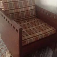 مبل راحتی چوبی