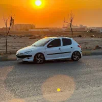 206 تیپ 5 آخر 95|خودرو سواری و وانت|هشتگرد, شهرک جهان ویلا (درخشانیه)|دیوار