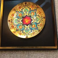 تابلو هنری لوکس کار دست ۶۰×۶۰