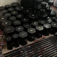 دمبل بتنی نشکن پلیمری قیمت یک پنجم آهنی|تجهیزات ورزشی|بابلسر, |دیوار