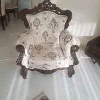 مبل سلطنتی ۹ نفره به همراه نهارخوری ۸ نفره|مبلمان خانگی و میز عسلی|قزوین, |دیوار