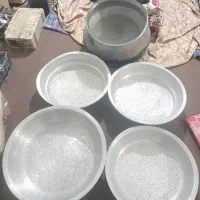 دیگ قدیمی بزرگ وآبکش