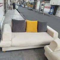 مبل راحتی 7نفره کارکرده|مبلمان خانگی و میز عسلی|مشکین‌دشت, |دیوار