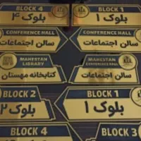 تابلو راهنمای طبقات ساختمان راهنما تجاری مسکونی|فروشگاه و مغازه|تهران, بهارستان|دیوار