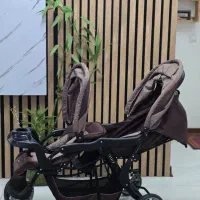 کالسکه دوقلو|کالسکه و لوازم جانبی|کرج, باغستان|دیوار