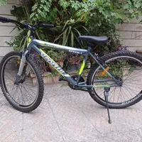 دوچرخه نو طوسی - فنری سایز 26 محل سکونت * شهرری *