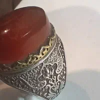 انگشتر اصل عقیق یمن|جواهرات|آباده, |دیوار