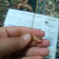 گوشواره طلا نو با دو درصد