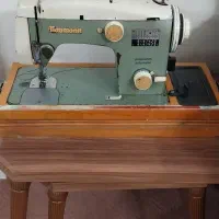 چرخ خیاطی المانی خیلی قدیمی عتیقه گلدوزی