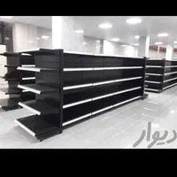 قفسه با متریال بالا/قفسه بندی سوپری و طوسی رنگ|فروشگاه و مغازه|قم, شاه سید علی|دیوار