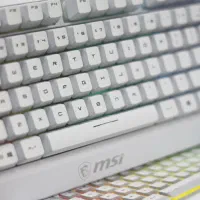 کیبورد گیمینگ msi gk30 vigor white|قطعات و لوازم جانبی رایانه|زاهدان, |دیوار
