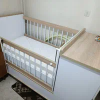تخت خواب کودک گهواره ای|تخت و صندلی بچه|تهران, هاشمی|دیوار