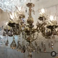 لوستر برنزی|لوستر و چراغ آویز|ماهدشت, |دیوار