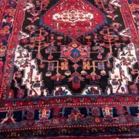 انواع قالیچه نهاوند و قشقایی عتیقه|فرش|قم, باغ کرباسی|دیوار