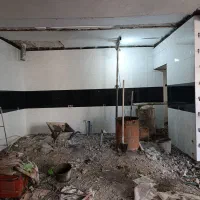 کاشی کاری پله ونمای ساده