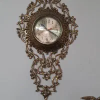 ساعت دیواری برنز یا برنجی