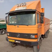 خاور 608بغل باز شو همراه با تانکر