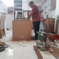 دکوراسیون منزل مغازه با ام دی اف و چوب و تعمیرات|خدمات پیشه و مهارت|نیشابور, کشتارگاه|دیوار