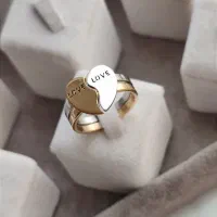 انگشتر قلبی دو تکه|بدلیجات|شیروان (خراسان), |دیوار